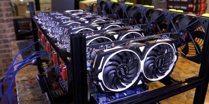 Je mehr Grafikkarten ein Miner hat, umso schneller kommt er an Kryptos. Bildquelle: Bitcoinist