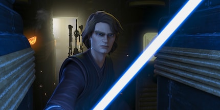 Ich mag die Gesichtsanimationen in «The Clone Wars» so richtig, richtig gut.