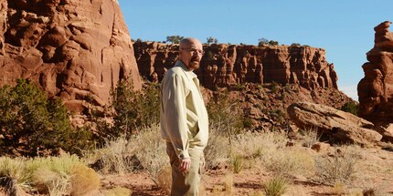 Walt – wie so oft – alleine auf weiter Flur, hier in der Wüste New Mexicos. Bild: Vanity Fair