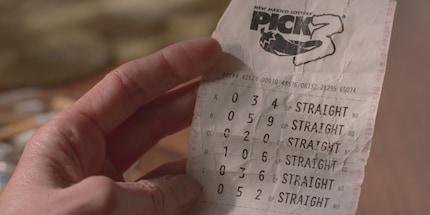 Das ominöse Lotto-Ticket mit den Zahlen für den fetten Gewinn. Bild: thx-trailer.com