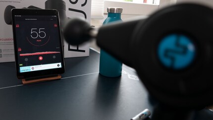 Der Compex Fixx sorgt für die grösste Geräuschkulisse.