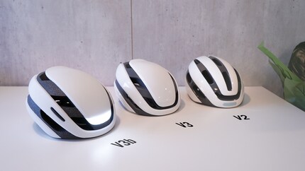 Three ultra-prototypes. On Kickstarter, different colour variants are on offer.