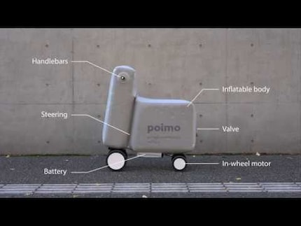Thanks to tilting technology, the Poimo should be easy to steer through bends.
