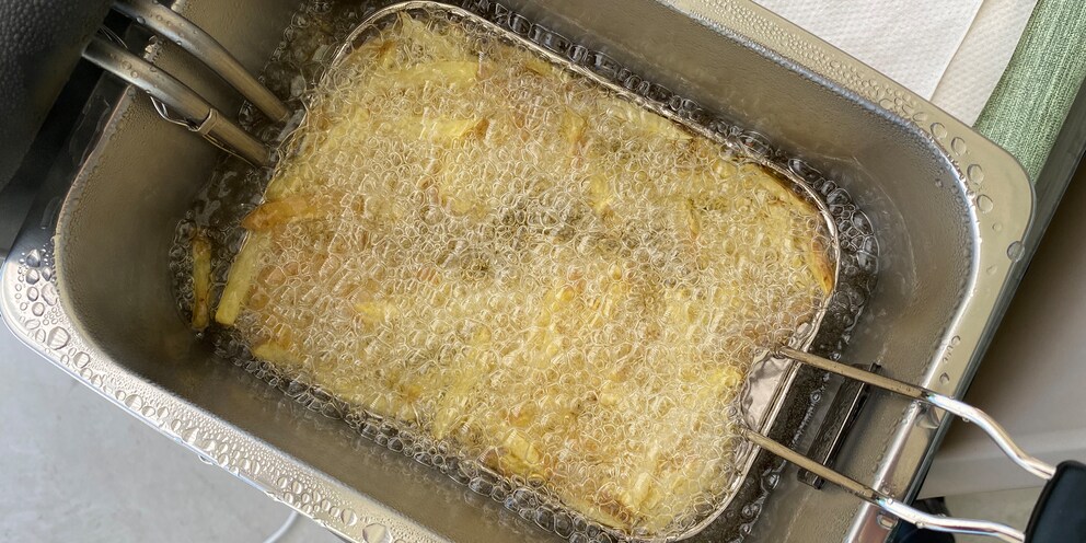 Der Moment (kurz vor) der Wahrheit: Wie sind die Pommes Frites nach dem zweiten Frittieren?