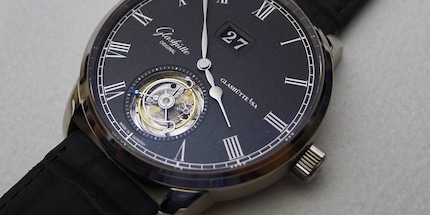 Mein chronologisches Objekt der Begierde: die Glashütte Senator Tourbillon. Bildquelle: Chronomania