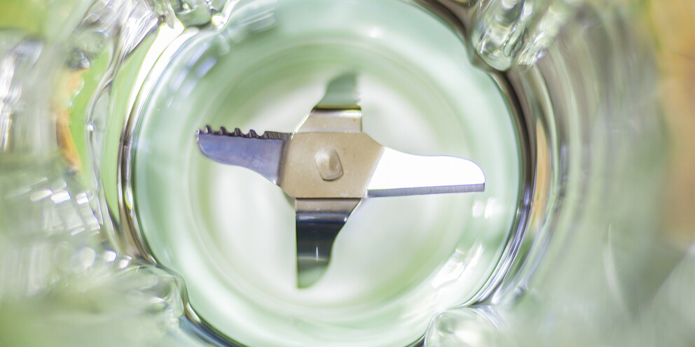 In vielen Mixern sind die Messer schwer zugänglich und entsprechend umständlich zu reinigen.
