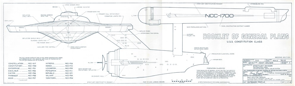 U.S.S. Constitution NCC-1700