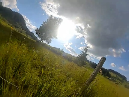 Der Augenblick vor dem Einschlag (Für Bewegtbild einfach das Video oben schauen)