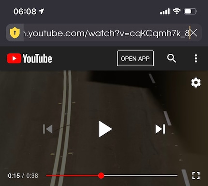 «Open in App»? Nah.