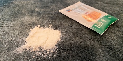 Baking soda (or natron) is particularly effective against coffee stains.