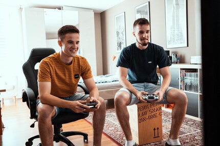 Gamer unter sich.