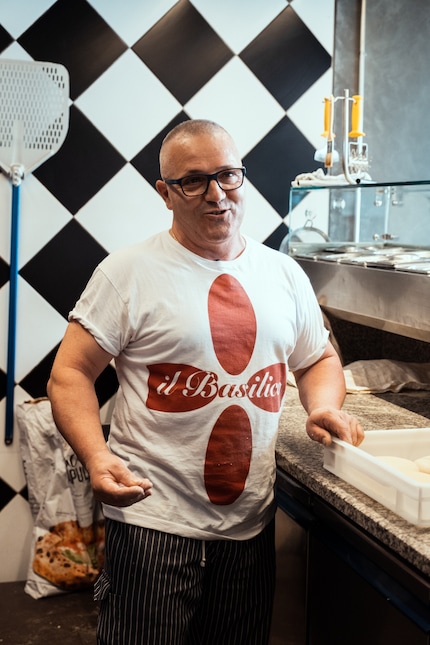 Cosimo in seinem Reich, der Küche des «il Basilico».