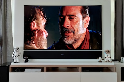 Negan (Jeffrey Dean Morgan, rechts) aus «The Walking Dead»
