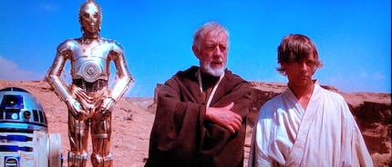 Das 1977 erschienene, für die Blu-ray-Version restaurierte «Star Wars»