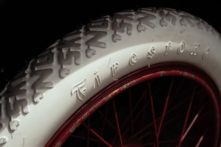 Each set of bespoke tyres costs 2,400 francs.