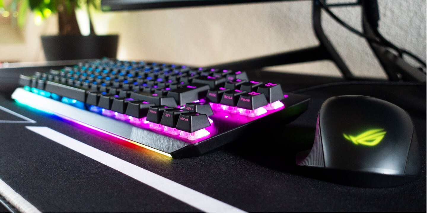 Asus ROG Strix Scope TKL Deluxe im Test: Tenkeyless-RGB-Gaming-Tastatur mit Cherry MX Switches