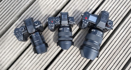 Von links nach rechts: Pansasonic Lumix GH5, S5 und S1H