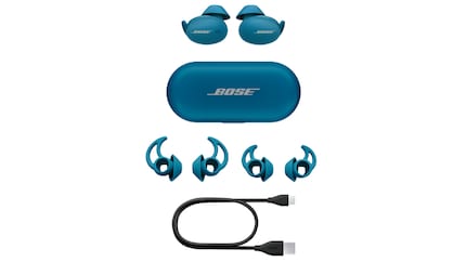 Lieferumfang der Bose Sport Earbuds.