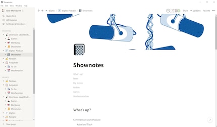 Notes can be customised with icons or images.