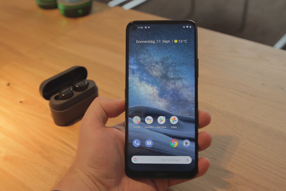 Das Nokia 8.3 5G ist verdammt groß.