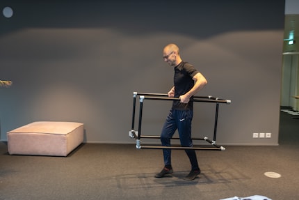 Practical: you're guaranteed to be a minimum distance apart with the PowerCube.