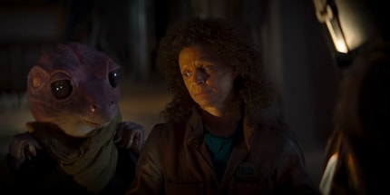 The Frog Queen in «Star Wars»... or something like that.