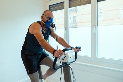 Velofahren bis zur Maximalbelastung.