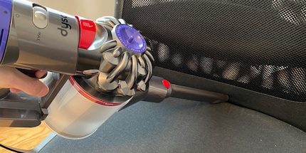 With a hoover and suitable attachment, you can get into every crevice.
