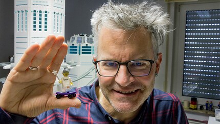 Andreas Reikowski in seinem Atelier (Foto: privat).