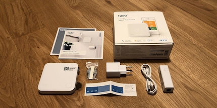 Im Starter Kit ist alles dabei, was du zum Aufrüsten deines Thermostaten brauchst.