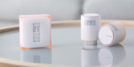 The smart thermostats from Netatmo look elegant. Image source: my-echo