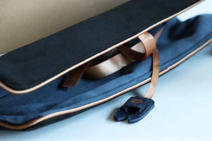 Auch eine hitzeresistente Reisetasche ist mit dabei.