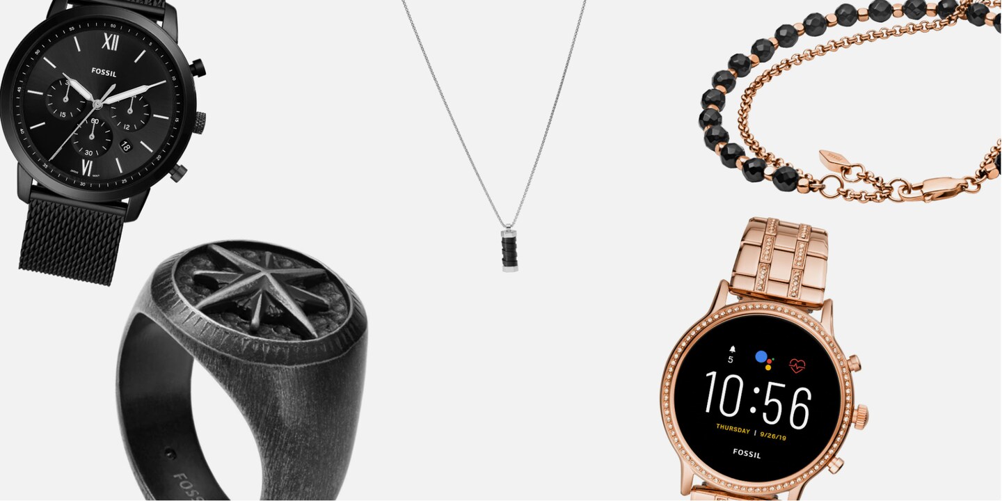 Vintage meets Modern: Das Schmucksortiment von Fossil