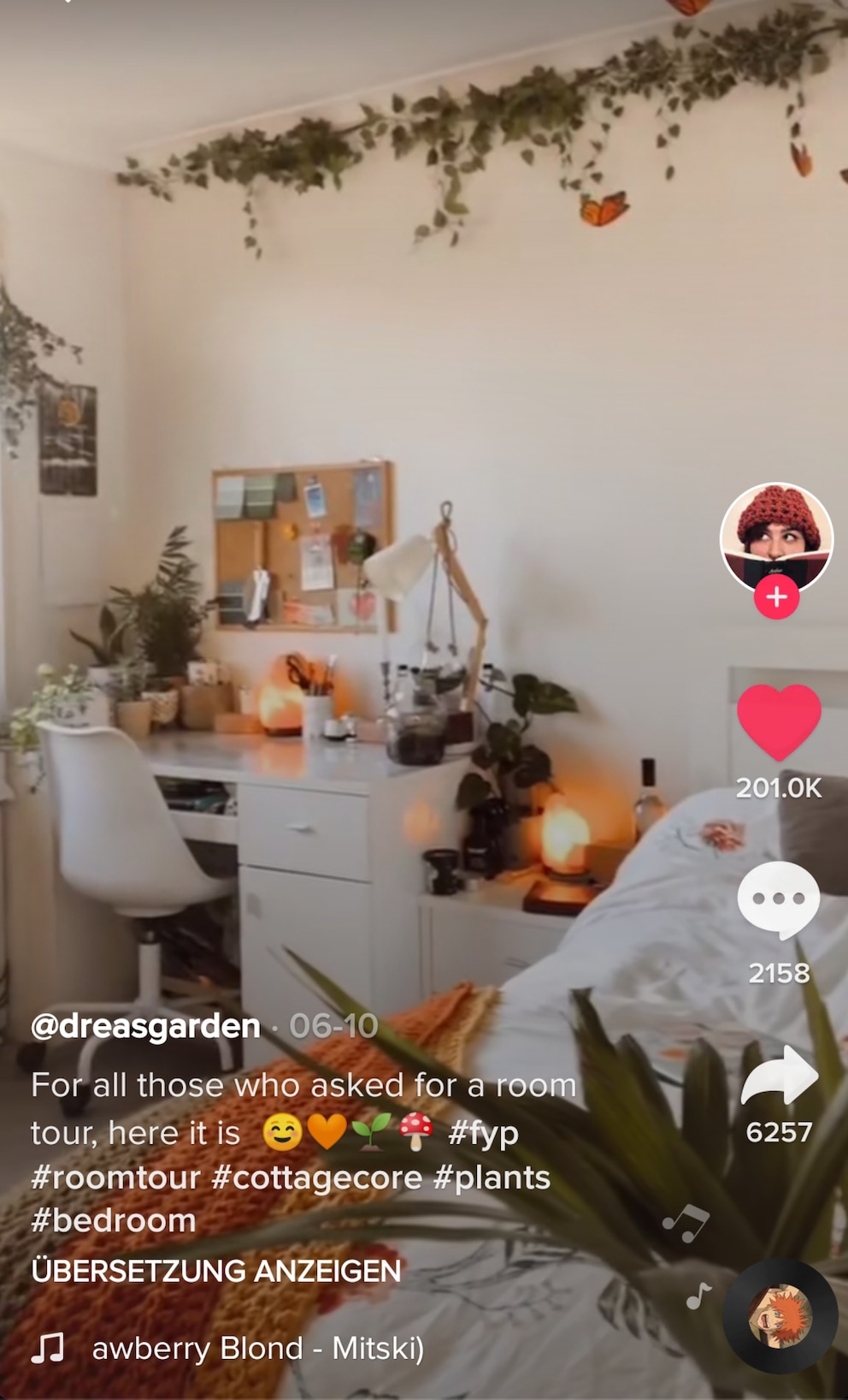 Die moderne Stuckatur: Ein Rahmen aus Rankpflanzen, Lichterketten oder LED-Streifen. Bild: «Dreasgarden»