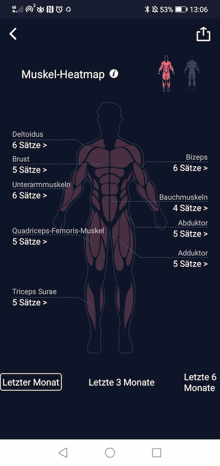 The muscle heatmap.