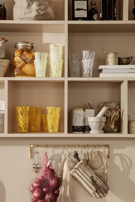 Transparente Aufbewahrungslösungen sind perfekt für Schaulustige. Bild: Ferm Living