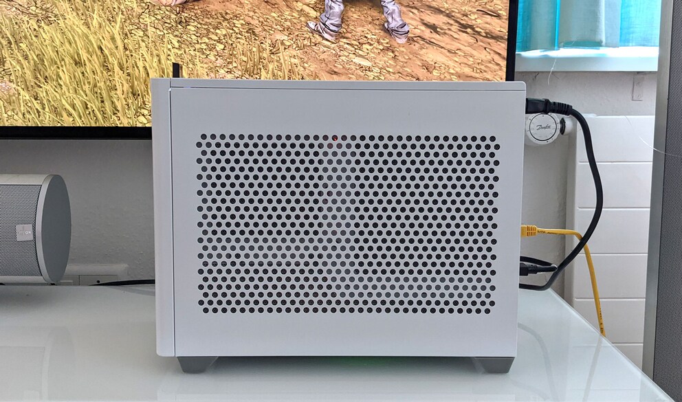 Die Temperatur des CPU sinkt deutlich, wenn der PC im Freien steht.
