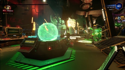 «Deep Rock Galactic» with Geforce Now on smartphones.