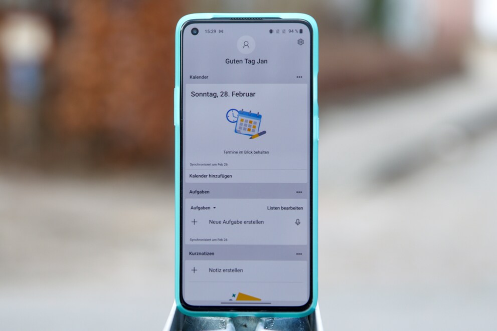Neben den Anpassungsmöglichkeiten ist die Einbindung deines Microsoft-Accounts das Argument für den Microsoft Launcher.