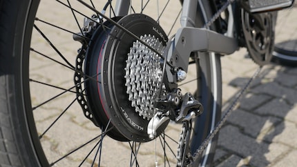 Schub von hinten: Der Hinterradnabenmotor ist bei schnellen S-Pedelecs beliebt.