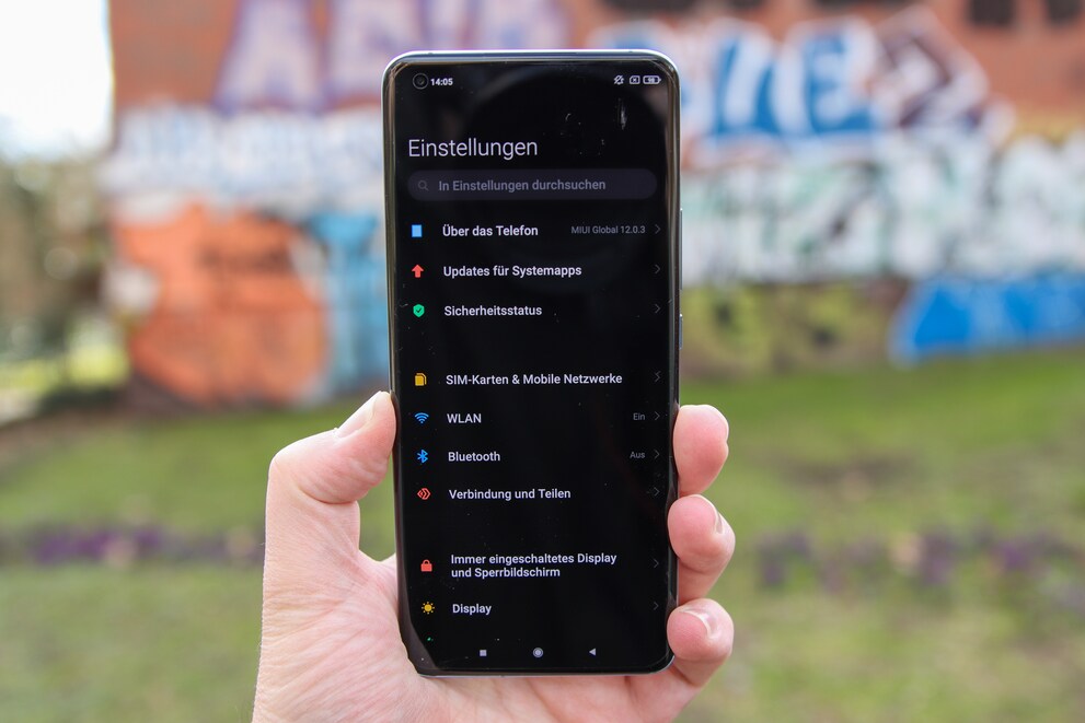 Dark Mode in Aktion.