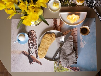 ...and the table look fresh again.
