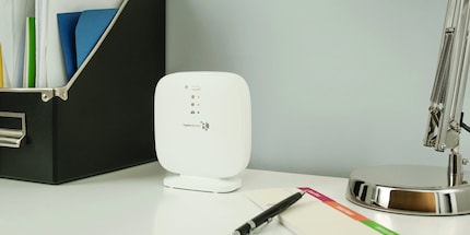 Ohne sie läuft nicht: Du brauchst die Basisstation, um weitere Gigaset-Smarthome-Produkte in Betrieb zu nehmen. Bildquelle: vernetzte-welt.com