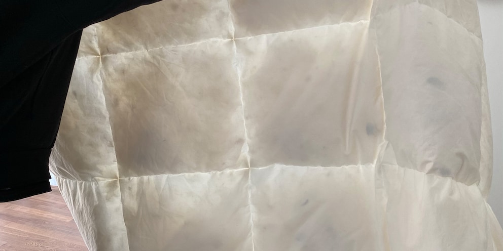 Egal, ob Daunen oder Daunenimitat – das Duvet gehört ab und zu gewaschen.