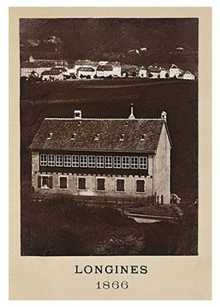 The Longines manufactory at river Schüss.