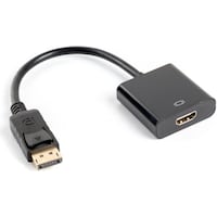 Lanberg Display Port zu HDMI (HDMI, 10 cm)