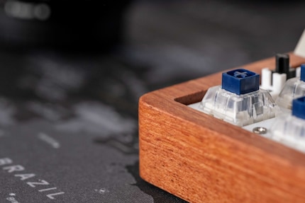 Wood instead of plastic. That should create more sound.