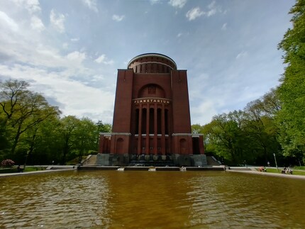 Wide-angle lens.