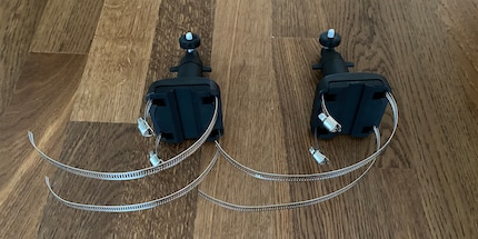 Die Halterungen für die Wind- und Regensensoren müssen leider separat gekauft werden.