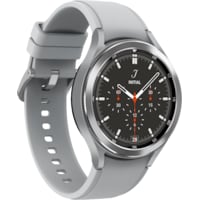 Samsung Galaxy Watch4 Classic (46 mm, Edelstahl, 4G, One Size)